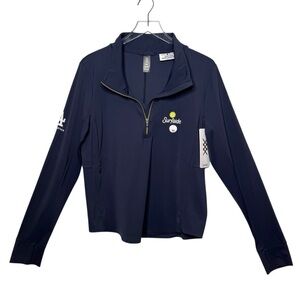 NWT RHONE Course To Court 1/4 Zip Women’s Midweight Performance Top Sz XL